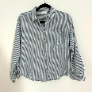 ZARA KIDS Long sleeve button down shirt
